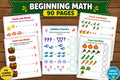 Preschool Math Activity Book | 90 Pages of Counting, Addition & Early Learning Worksheets