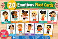 Feelings Flashcards for Kids – Printable Emotion Cards for Toddlers | Social Emotional Learning
