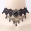 Korean Beautiful Style Black Choker Necklace