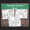 Alphabet Coloring Pages – Preschool Printables, Letter Worksheets & Activities for Kids